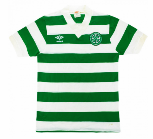 1980-1982 Celtic Retro Home Kit Soccer Jersey